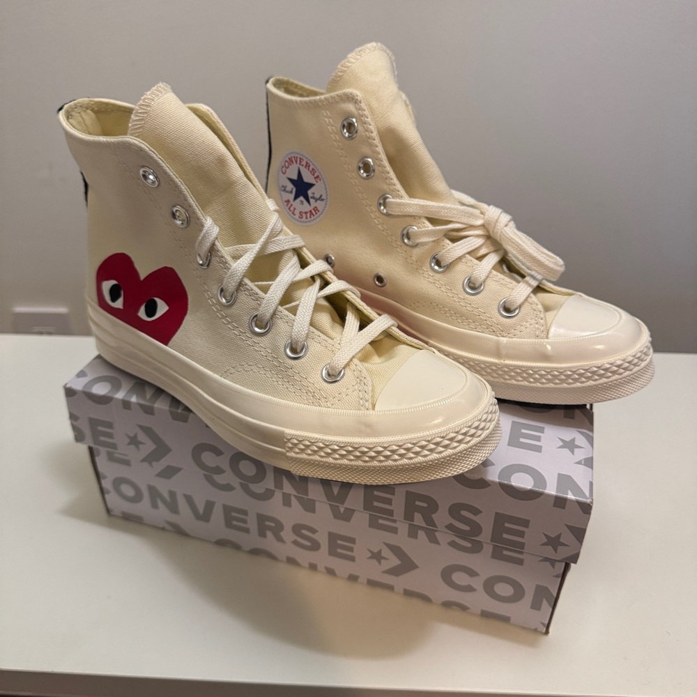 NWT Comme de Garçon Play x Converse high top